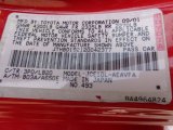 2002 IS Color Code for Absolutely Red - Color Code: 3P0