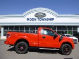 Race Red Ford F150 in 2012