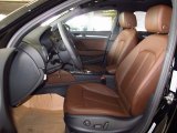 2015 Audi A3 2.0 Premium quattro Chestnut Brown Interior