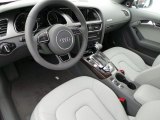 2014 Audi A5 2.0T Cabriolet Titanium Gray Interior