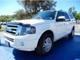 2013 White Platinum Tri-Coat Ford Expedition EL Limited #92088768