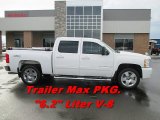2009 Summit White Chevrolet Silverado 1500 LTZ Crew Cab 4x4 #92089220