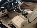 2014 BMW 4 Series 435i Convertible Venetian Beige Interior
