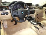 2013 BMW 3 Series 320i xDrive Sedan Venetian Beige Interior