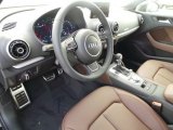 2015 Audi A3 2.0 Premium quattro Chestnut Brown Interior