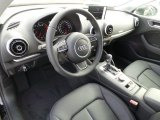 2015 Audi A3 2.0 Premium quattro Black Interior
