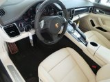 2014 Porsche Panamera 4S Agate Grey/Cream Interior