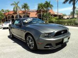 2014 Sterling Gray Ford Mustang V6 Premium Convertible #92194412