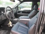 2014 Ford F150 Limited SuperCrew 4x4 Limited Marina Blue Leather Interior