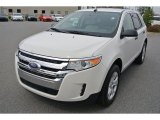 White Suede Ford Edge in 2013