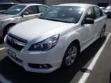 2014 Satin White Pearl Subaru Legacy 2.5i Premium #92194270