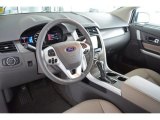 2014 Ford Edge SEL AWD Medium Light Stone Interior