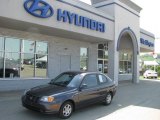 2005 Stormy Gray Hyundai Accent GLS Coupe #9191895