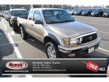 2001 Mystic Gold Metallic Toyota Tacoma V6 Xtracab 4x4 #92194172