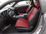 2014 Dodge Challenger SXT Plus Dark Slate Gray/Radar Red Interior