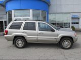 Light Khaki Metallic Jeep Grand Cherokee in 2004