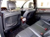 2008 Mercedes-Benz S 550 Sedan Rear Seat