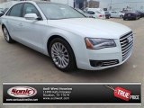 2014 Glacier White Metallic Audi A8 L 4.0T quattro #92194610