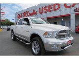 2009 Stone White Dodge Ram 1500 Laramie Crew Cab 4x4 #92237990