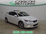 2012 Starfire White Pearl Lexus CT 200h Hybrid Premium #92238284