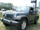 2008 Steel Blue Metallic Jeep Wrangler Unlimited X 4x4 #9191423