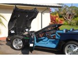1988 Chevrolet Corvette Convertible Blue Interior