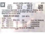 2014 Chevrolet Suburban LT Info Tag