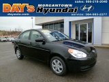 2011 Ebony Black Hyundai Accent GLS 4 Door #92265305