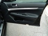 2012 Infiniti G 37 x S Sport AWD Sedan Door Panel