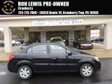 2010 Midnight Black Kia Rio LX Sedan #92304434