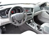 2013 Kia Optima LX Gray Interior