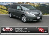 2014 Cypress Green Pearl Toyota Sienna XLE #92304282