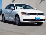 2014 Pure White Volkswagen Jetta SE Sedan #92304791