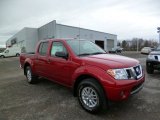 Lava Red Nissan Frontier in 2014