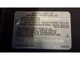 1983 Delorean DMC-12  Info Tag