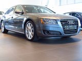 2014 Monsoon Gray Metallic Audi A8 L 4.0T quattro #92344237