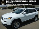 2014 Bright White Jeep Cherokee Limited 4x4 #92343968