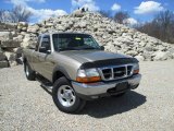 1999 Harvest Gold Metallic Ford Ranger XLT Extended Cab 4x4 #92344218