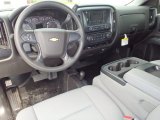 2015 Chevrolet Silverado 2500HD WT Double Cab 4x4 Jet Black/Dark Ash Interior