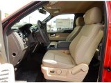 2014 Ford F150 XLT SuperCab Pale Adobe Interior