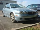 Adriatic Blue Metallic Jaguar X-Type in 2003