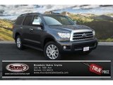 2014 Magnetic Gray Metallic Toyota Sequoia Platinum 4x4 #92433463