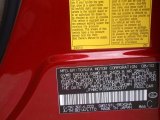 2011 GS Color Code for Matador Red Mica - Color Code: 3R1