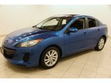 2012 Mazda MAZDA3 i Grand Touring 4 Door Front 3/4 View