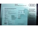 2013 Audi Allroad 2.0T quattro Avant Window Sticker