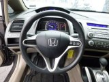 2009 Honda Civic LX Sedan Steering Wheel