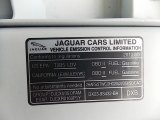 2013 Jaguar XJ XJL Supercharged Info Tag