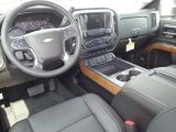 2015 Chevrolet Silverado 3500HD LTZ Crew Cab Dual Rear Wheel Jet Black Interior