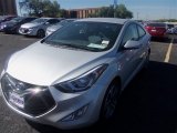 Shimmering Silver Hyundai Elantra Coupe in 2014