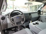 2015 Ford F250 Super Duty XL Super Cab 4x4 Steel Interior